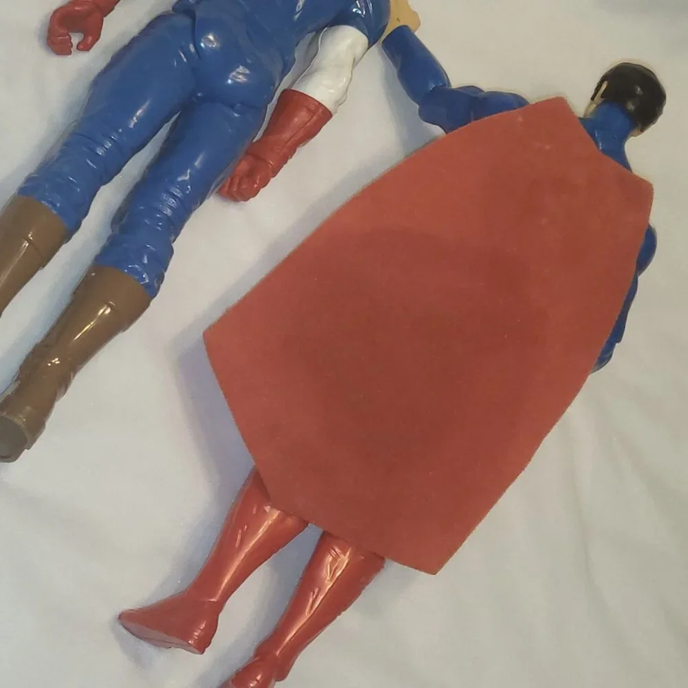Superhero Action Figures Toys Hasbro Captain America Mattel Superman 12